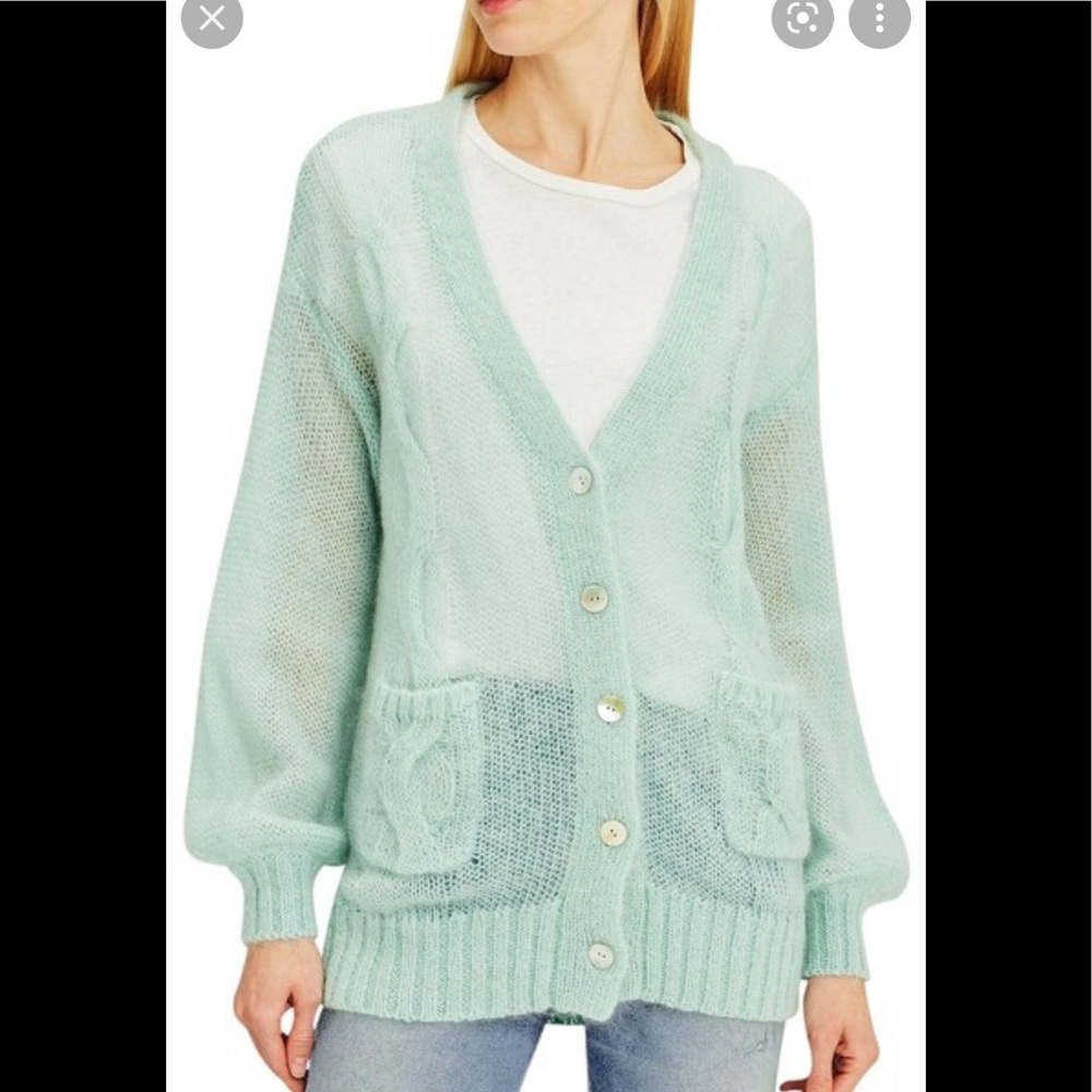 St.Roche open knit whisper cardigan